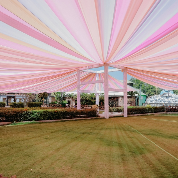 Perfect Outdoor Vrindavan Lawn Venue Near Pune