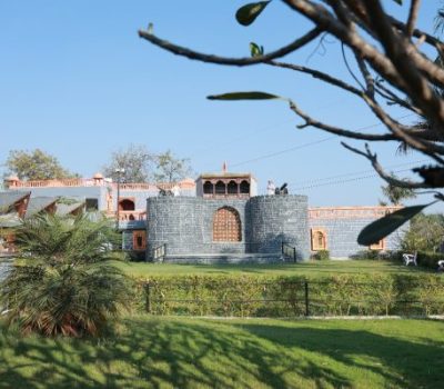 View of Shaniwar Wada from the Peshwa Lawn